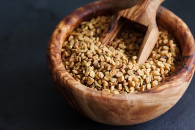 fenugreek seeds in a bowl